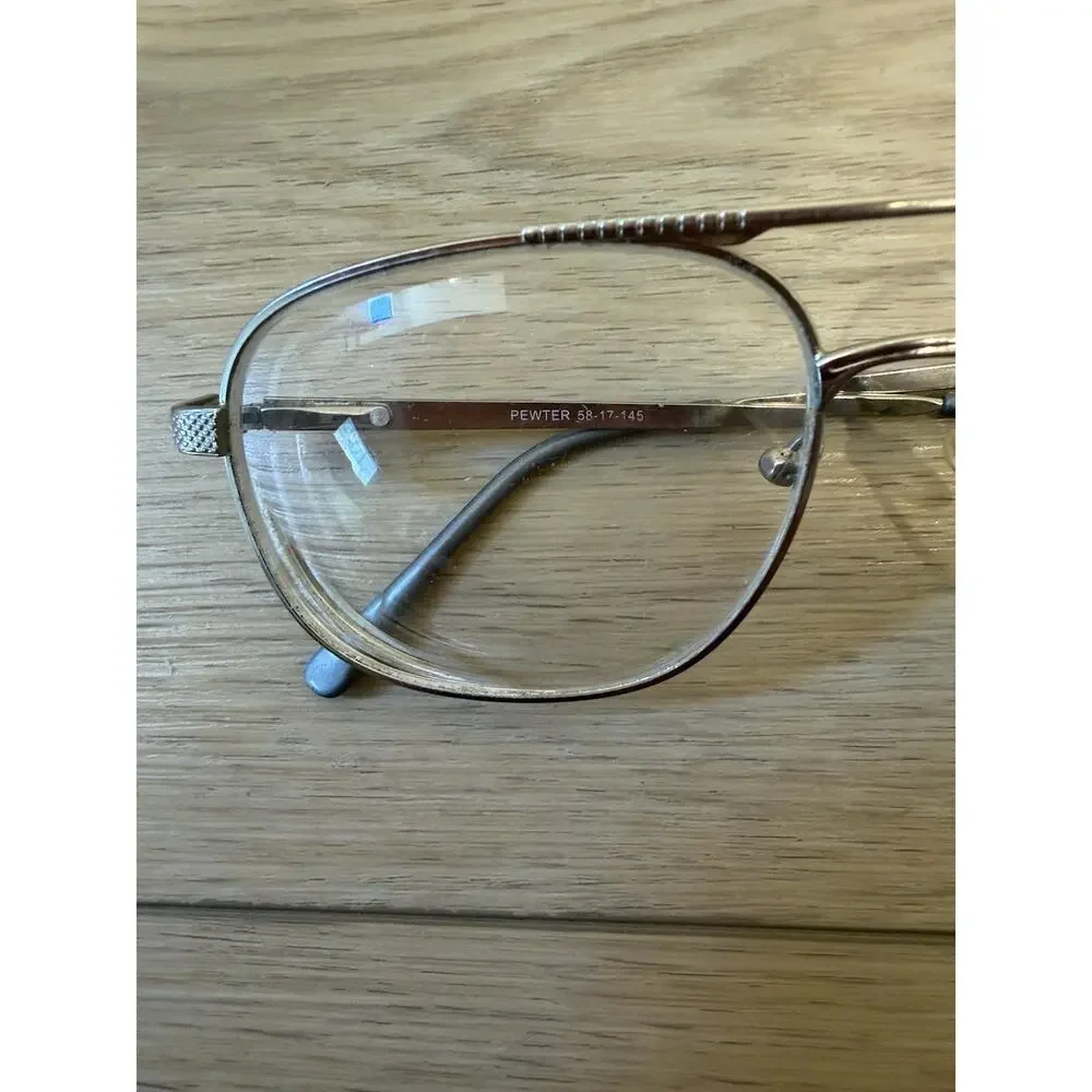 Db Classics Aviator Eyeglasses Frames Pewter 58-17-145